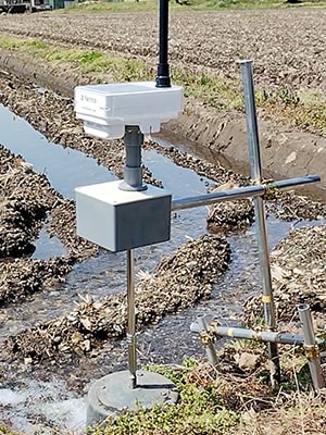 給水バルブの設置例